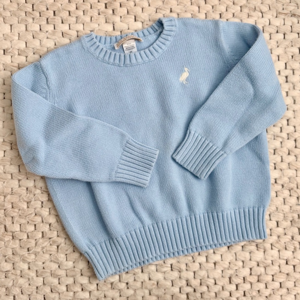 TBBC Crewneck Sweater in Baby Blue - Size 4
